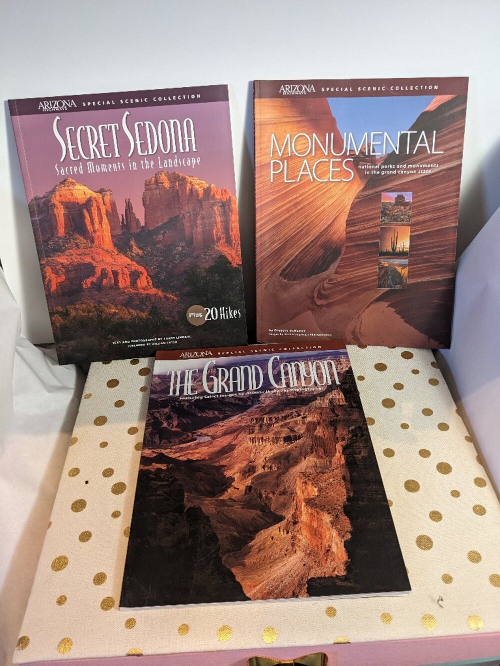 Set of 3 Arizona Highway Books NWT
